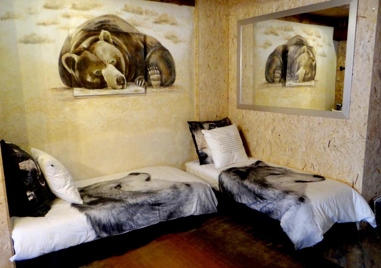 ブール・サン・モーリス L'Ours Qui Reve Bed & Breakfast エクステリア 写真